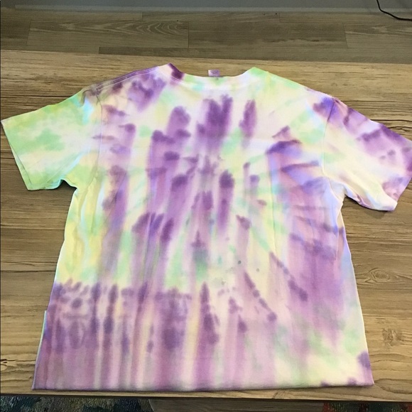 Vintage Tye-Dye DKNY Logo Tshirt - Picture 7 of 9